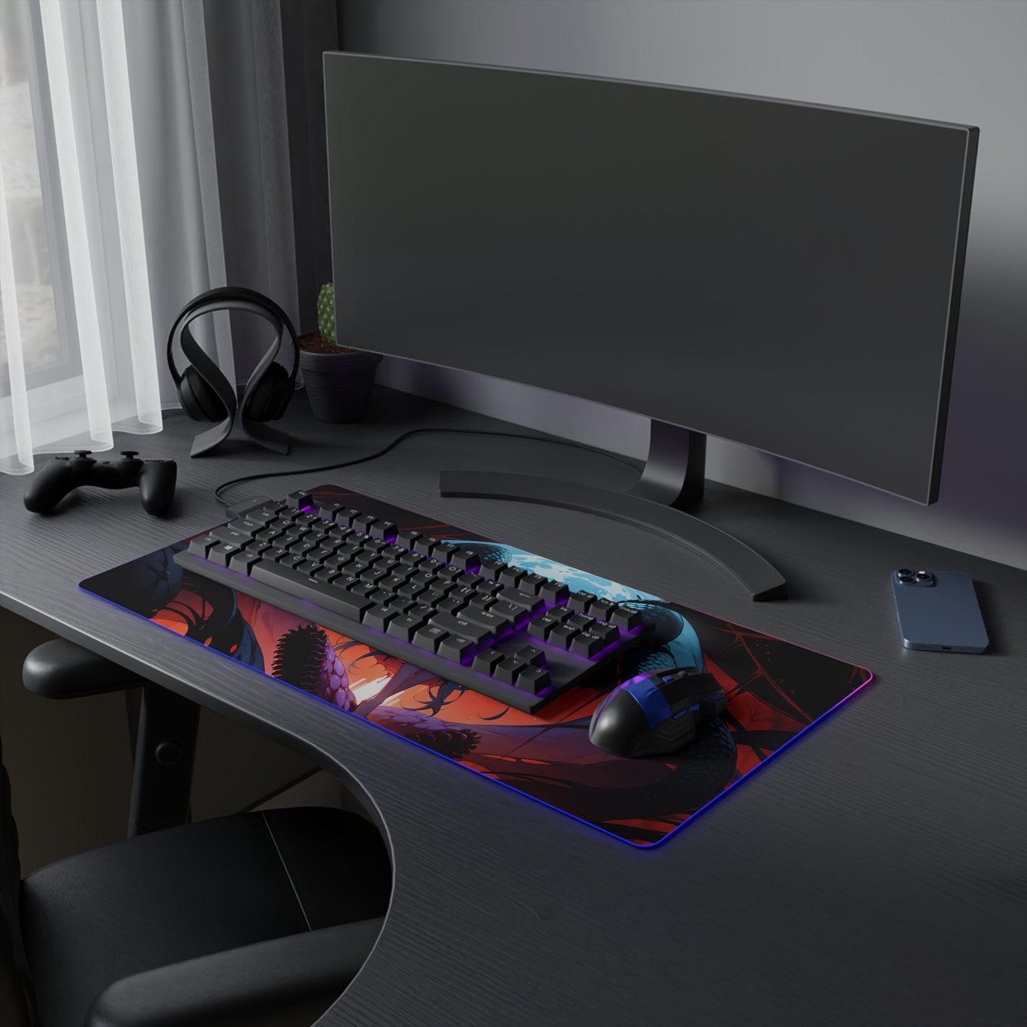 LCAM-24 LED Gaming Mouse Pad
