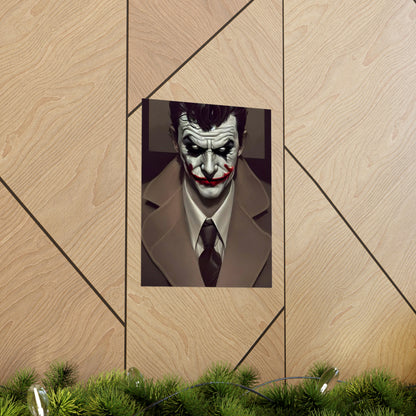 犯罪小丑高级哑光竖版海报