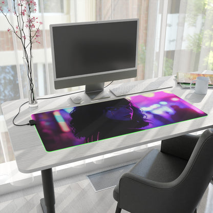 Neon Dreams-6 LED Gaming Mouse Pad