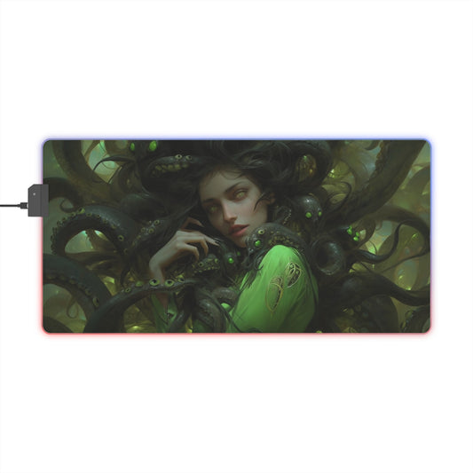 Jade Serpent-3 LED Gaming Mouse Pad