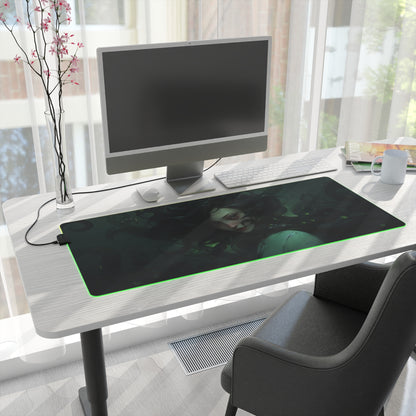 Jade Serpent-2 LED Gaming Mouse Pad