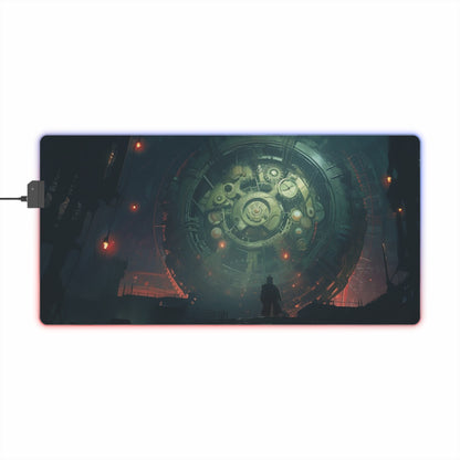 Hidden Vault LED Gaming Mouse Pad