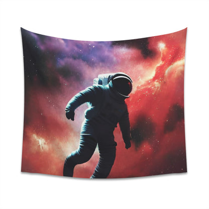 Cosmos astronaut Printed Wall Tapestry