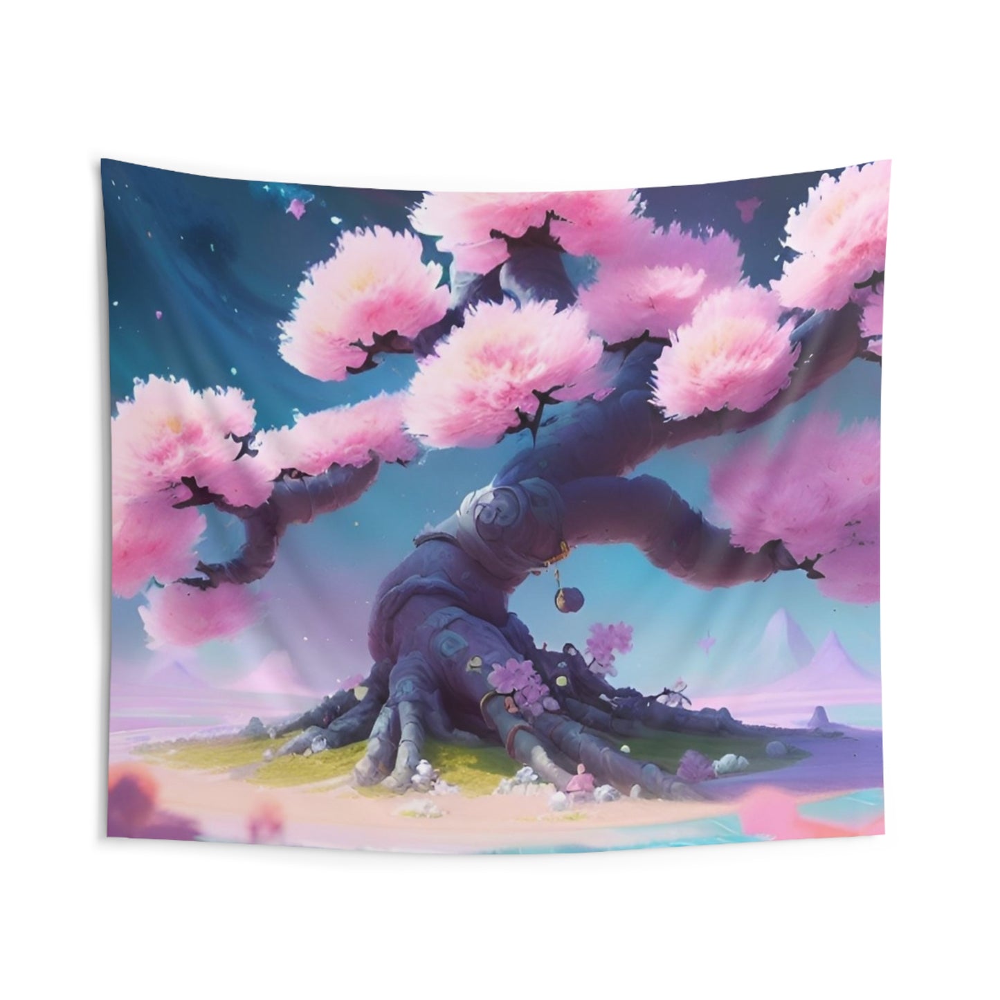 Mystical blossom Indoor Wall Tapestry