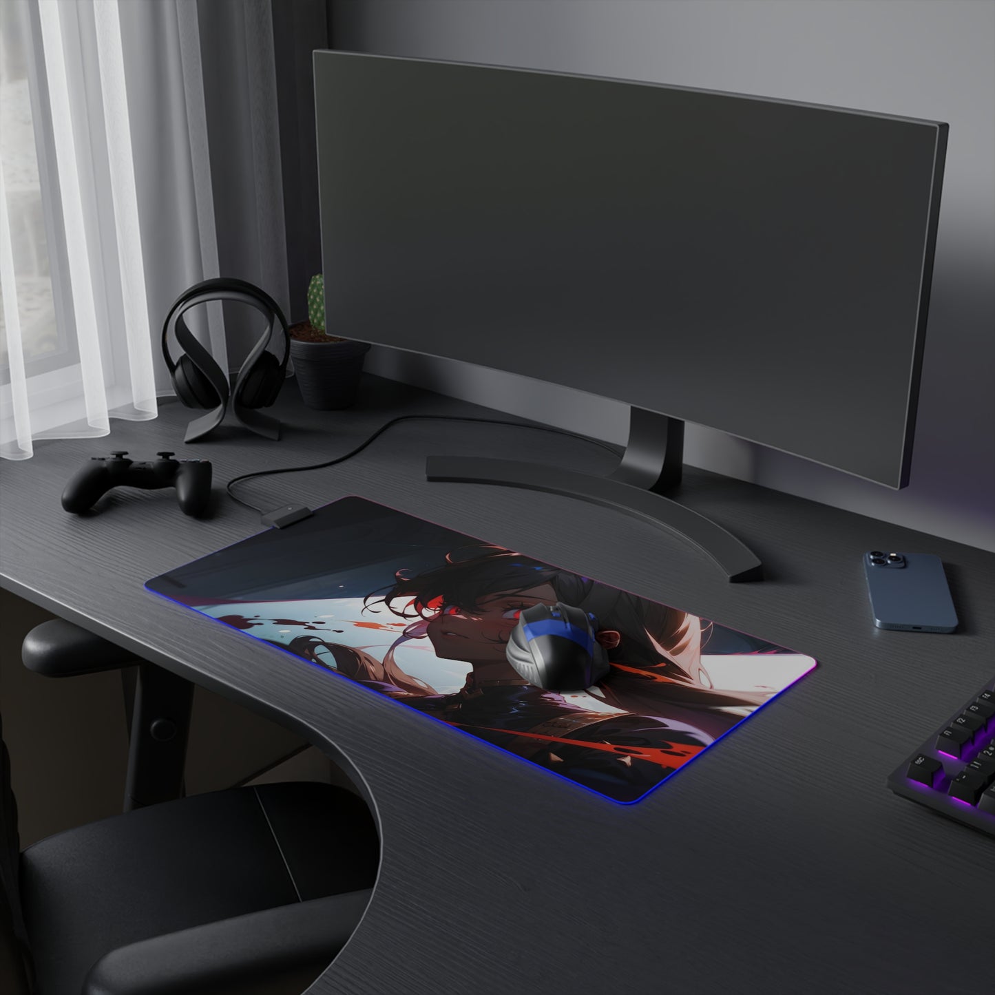 AG-10 LED Gaming Mouse Pad