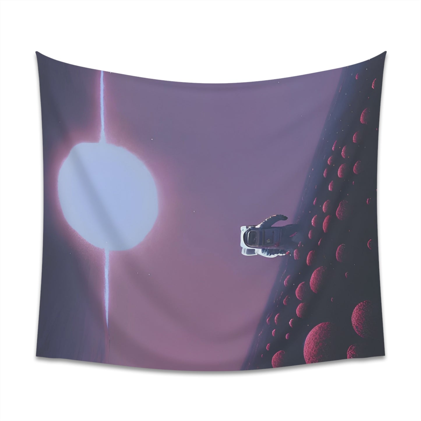 Cosmos 宇航员 2 印花墙挂毯