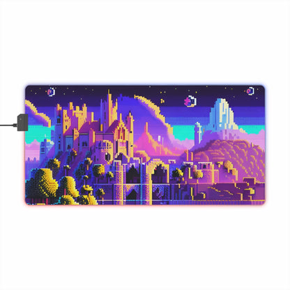 Pixel kingdom LED Gaming Mouse Pad