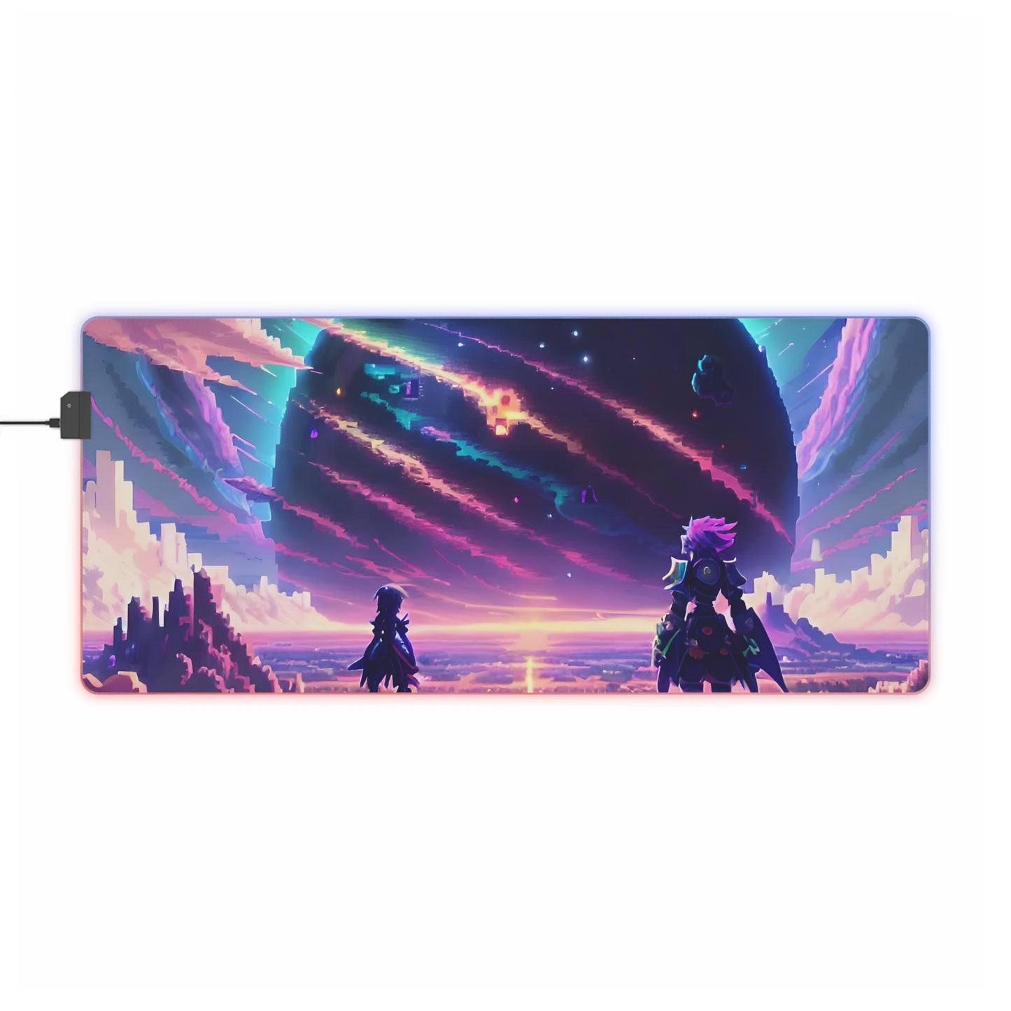 Heroes journey LED Gaming Mouse Pad