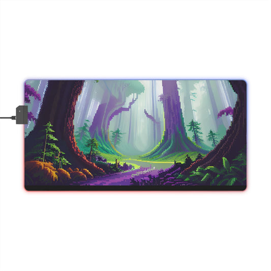 像素森林01 LED游戏鼠标垫