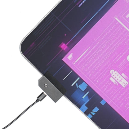 Neon Dreams-3 LED Gaming Mouse Pad