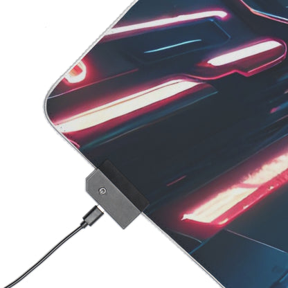 Cyber track LED Gaming Mouse Pad