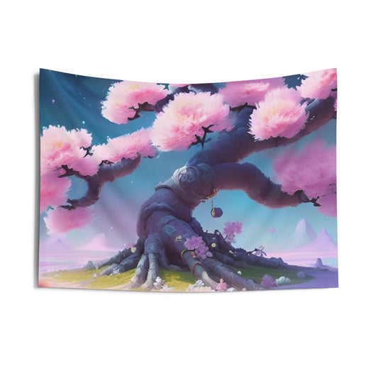 Mystical blossom Indoor Wall Tapestry