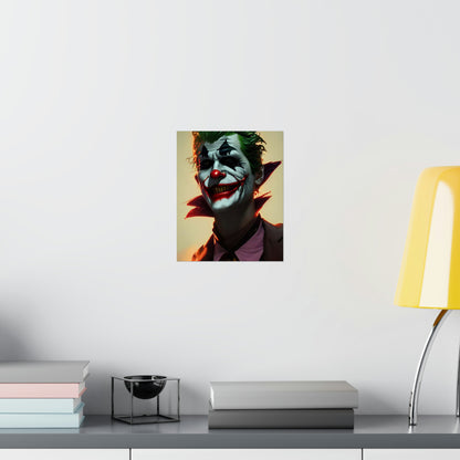 Crime clown 2 Premium Matte Vertical Posters