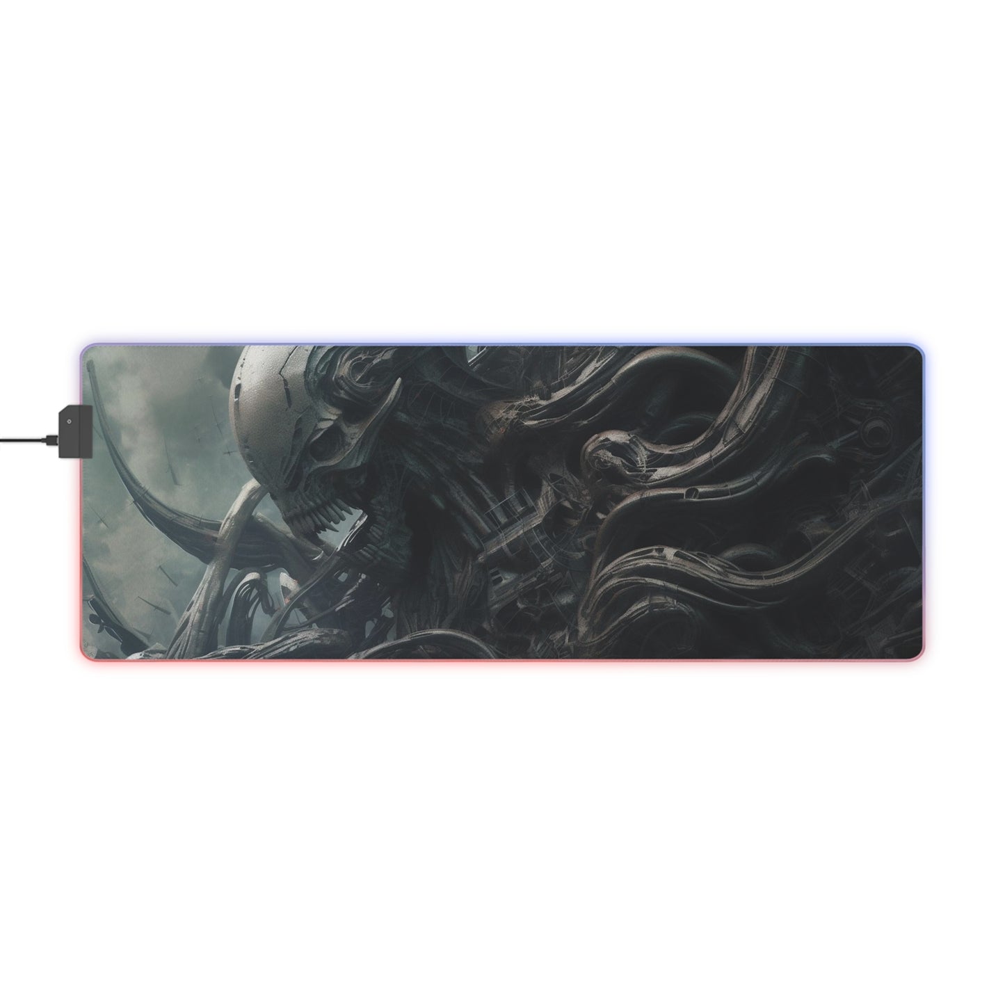 Cosmic Fangs LED Gaming Mouse Pad