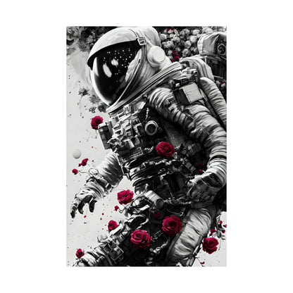 玫瑰宇航员 2 优质哑光竖版海报