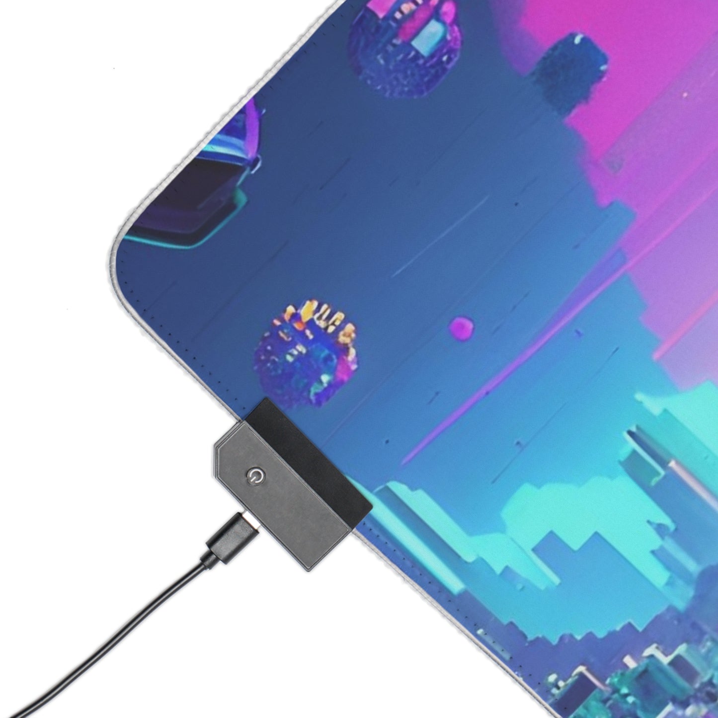 Pixel rider LED Gaming Mouse Pad