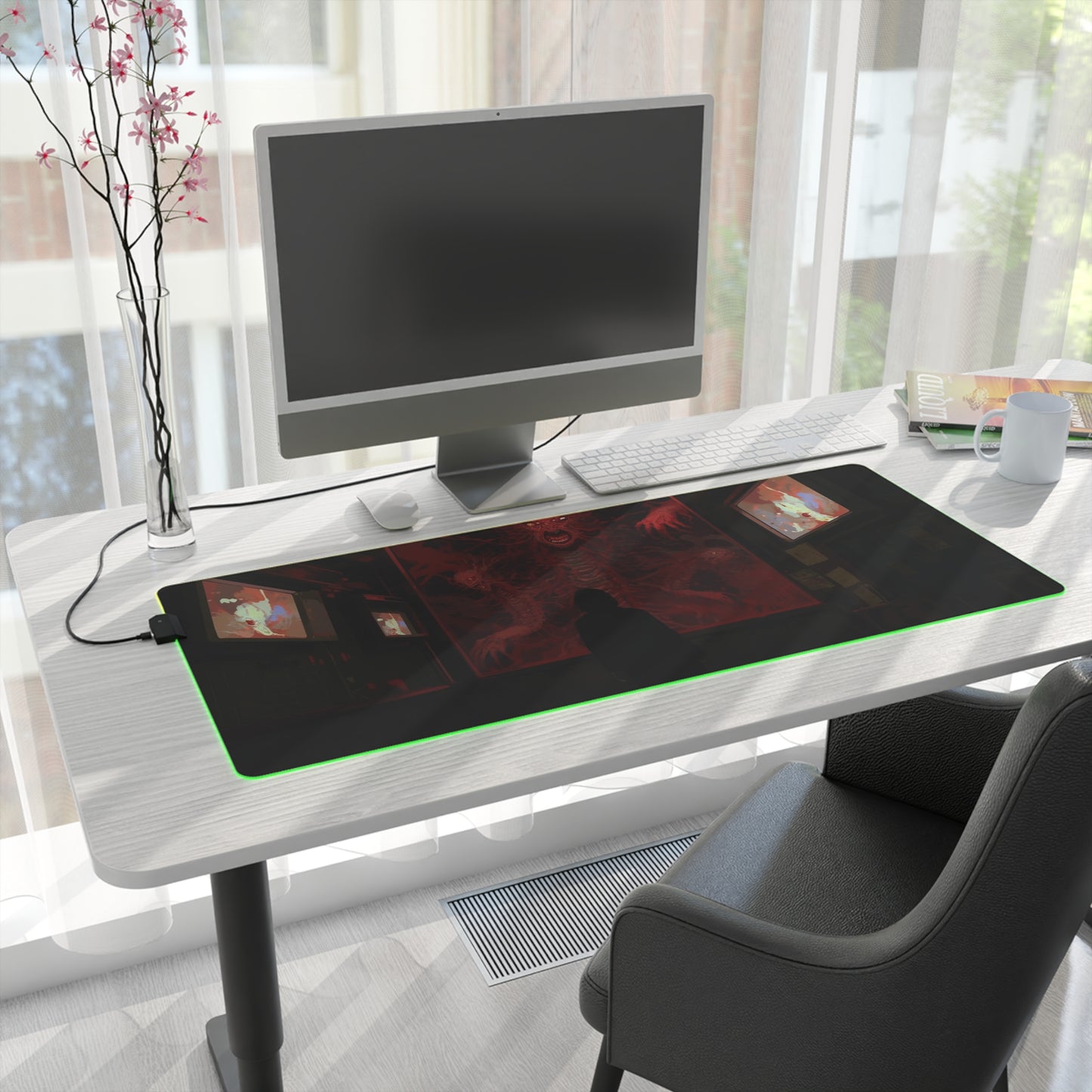 Sealed Horror's LED Gaming Mouse Pad
