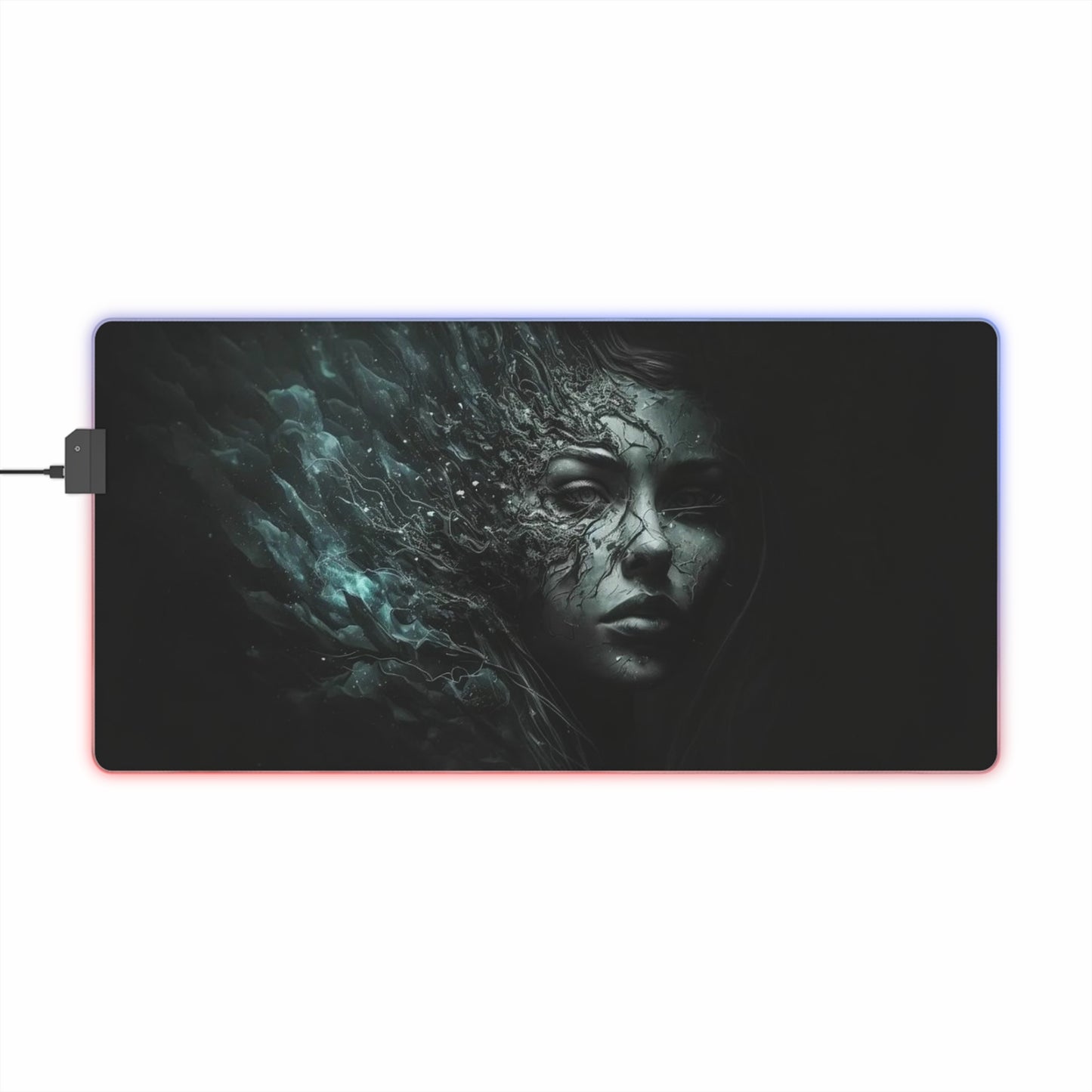 Woman of the sea LED Gaming Mouse Pad