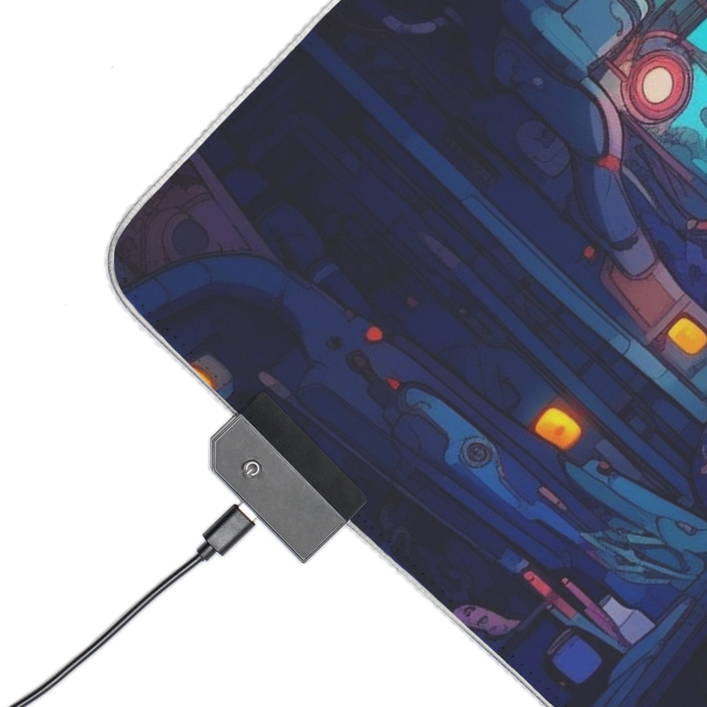 Aquatic Haven-3 LED Gaming Mouse Pad