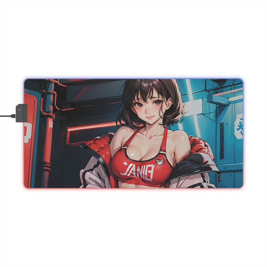 AG-8 LED Gaming Mouse Pad