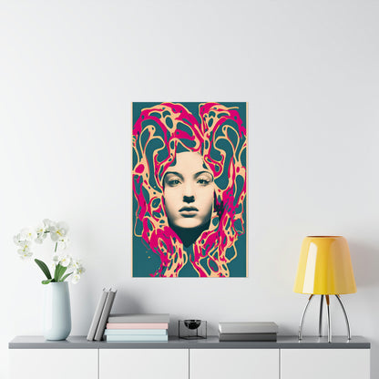 Abstract 4 Premium Matte Vertical Posters