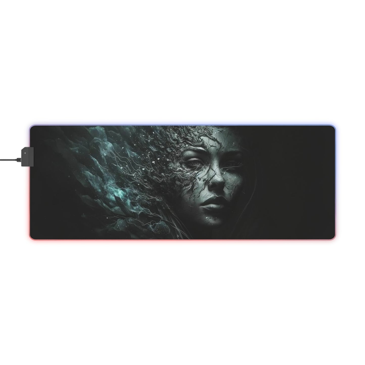 Woman of the sea LED Gaming Mouse Pad
