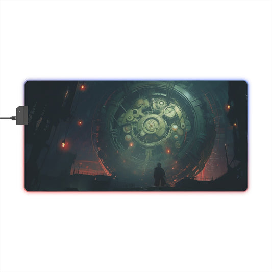 Hidden Vault LED Gaming Mouse Pad
